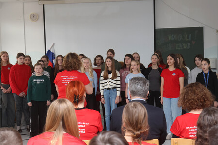 Sprejem otrok iz Francije 04 Foto Ljubo Vukelič